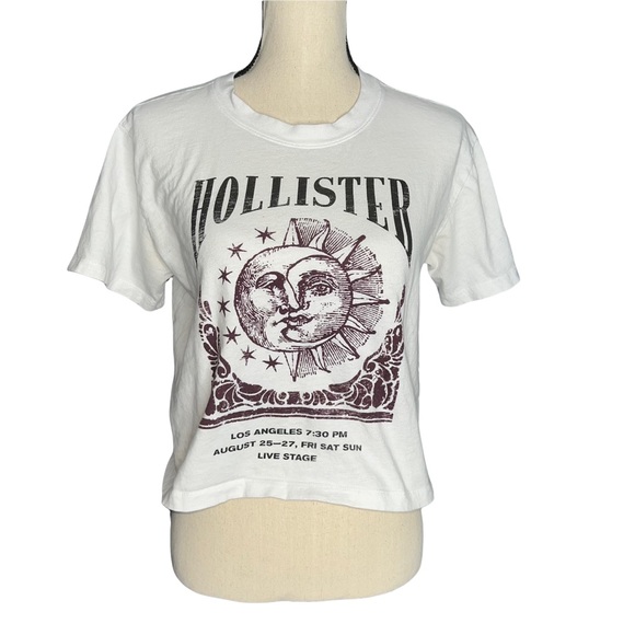 Hollister sun and moon shirt Clearance